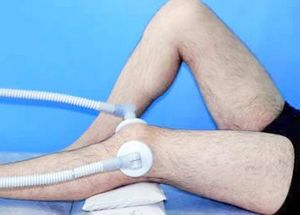 Физиотерапия при лечении травмы мениска и связок коленного сустава