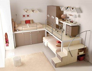 Детская комната в маленькой квартире
