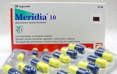 Меридиа - таблетки для похудения
