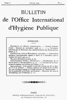 Журнал «Office internationale d’Hygiene publique» выпускается с 1908 года