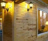 Построить дом деревянными кирпичами