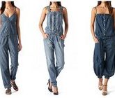 Джинсовые комбинезоны