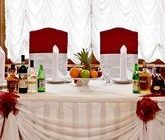 Очередность блюд на свадебном столе